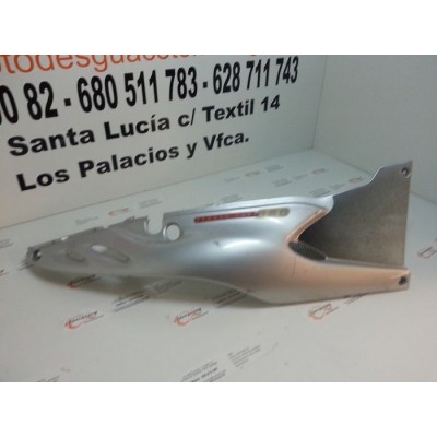 ref: 7875 aprilia pegaso 650 1999-2002 lateral trasero derecho gris