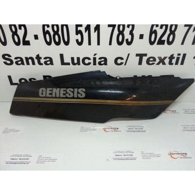 ref: 9220 yamaha fzr 600 1989-1994 lateral trasero derecho negro